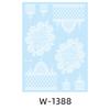 Lace Tattoo Sticker Waterproof White Temporary Tattoo Sticker Party Wedding Tattoo