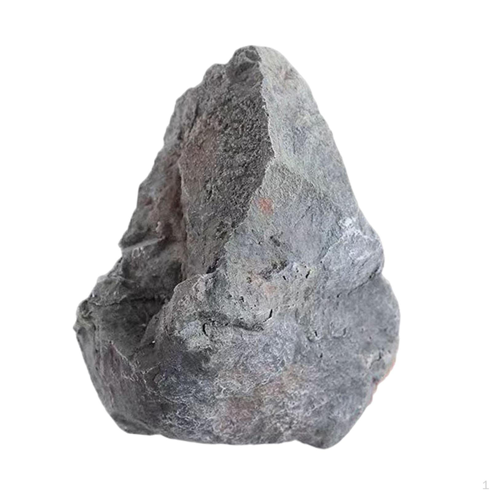 

Искусственный ландшафтный камень, искусственный песчаник, легкая натуральная текстура, имитация камня для офиса gray 27x26cm