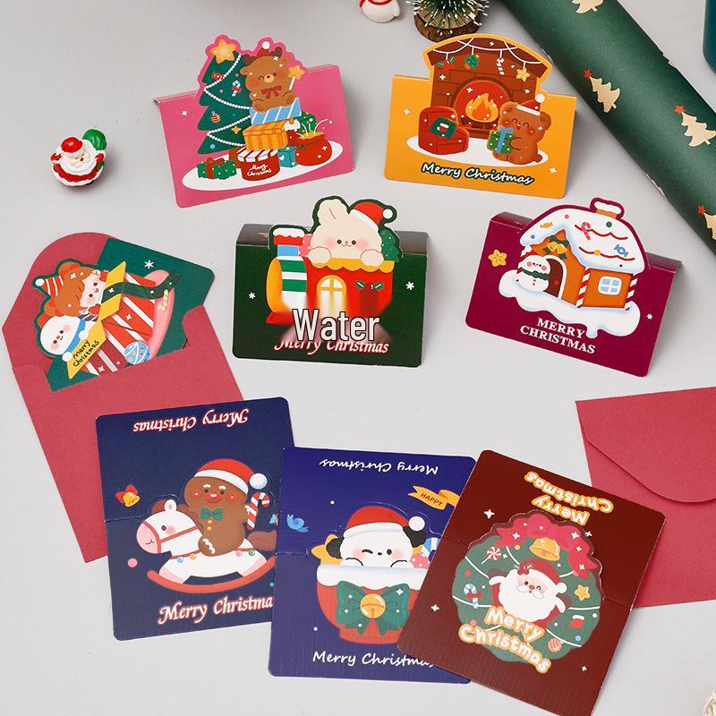 Multifunctional Holiday Greeting Card Set with Envelopes – Perfect for Christmas and Thanksgiving.