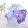 Gengar Pattern, Automatic Folding Umbrella, Portable and Foldable Design, 8 Ribs, a Christmas or Birthday Gift.