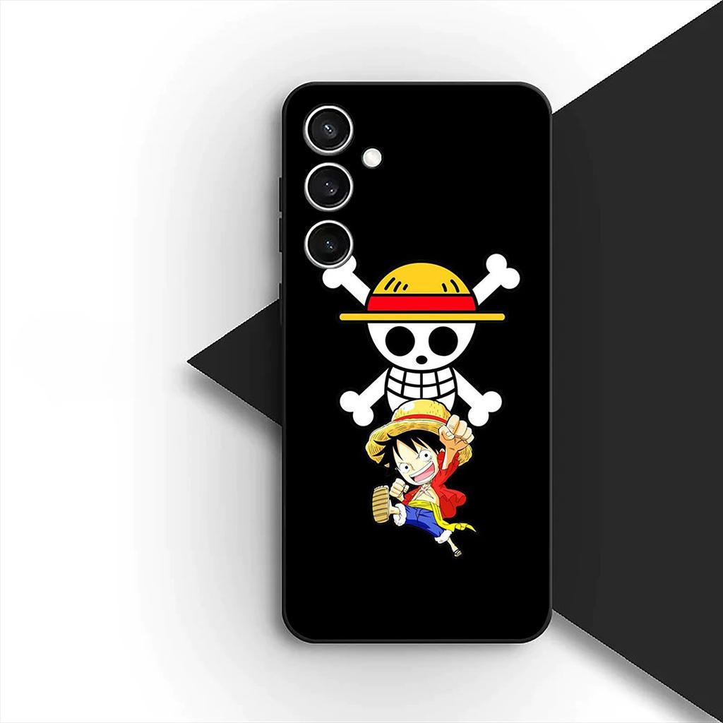 Cover for Samsung Galaxy S20 S22 S21 FE Ultra Plus A07 A17 A15 A16 A25 A57 A37 Phone Case Trafalgar Water Law One Piece Luffy