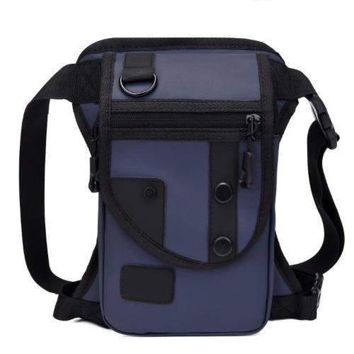 

1 шт. Повсякденна тканинна оксфордська сумка на ніжках Модна поясна сумка Багатофункціональна поясна сумка синій