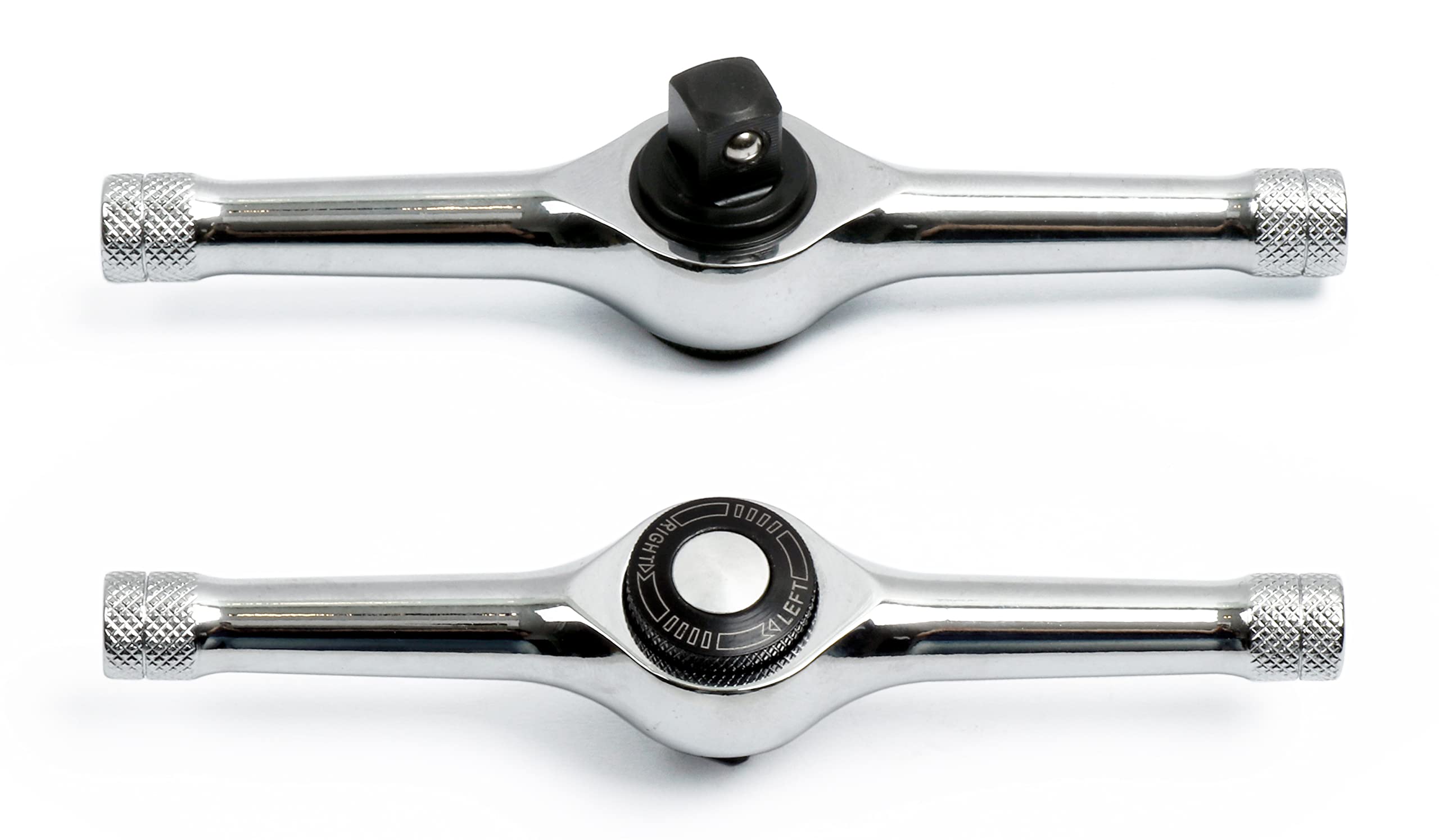 

Koshihara K055 Короткая рукоятка с 72 130мм Общая Хромированная Сделано в Тайване Т-образная трещотка 9,5мм (3/8 ) Привод, Зубы, Длина, Ванадий,