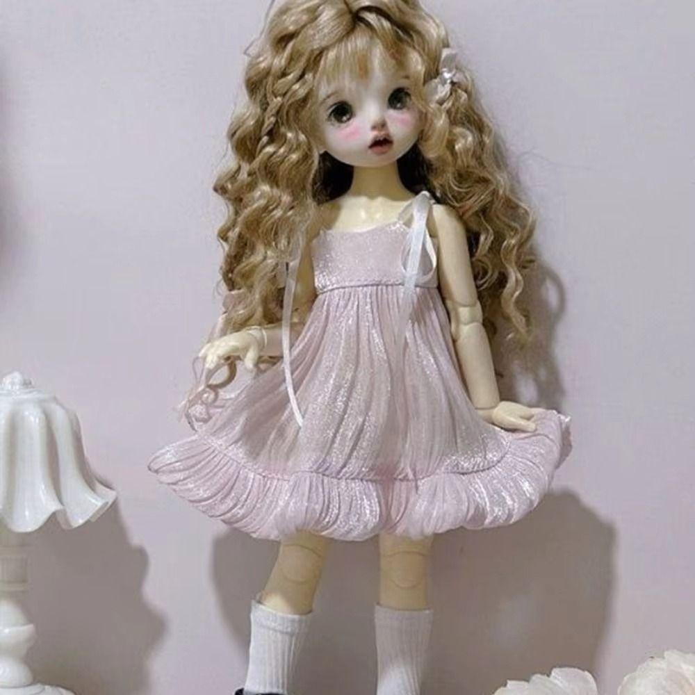 Dress Up Doll Elegant Dresses Pearlescent 1/6 BJD Clothes Doll Princess Clothes  Dollhouse Toys