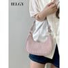 Female Bag High-End Underarm Handbag One-Shoulder Messenger Crescent Bag