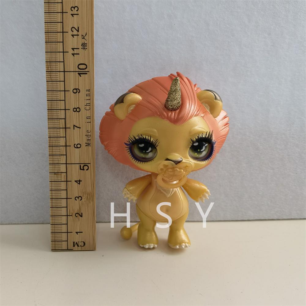 Original 11Cm-13Cm Rainbow Unicorn Doll Little Monster Mud Doll Children'S Game House Toy Set Gift