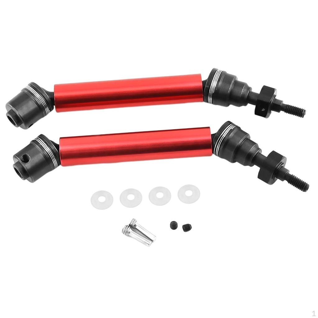 Adjustable Driveshaft Metal CVD Shaft Universal Joint for 1:10 Scale RC Car Model Buggy Accessory