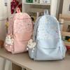 Schoolbag Large Capacity High Value Kt Cat Bow Cartoon Backpack Sweet and Cute New Korean Version Backpack Student Schoolbag
