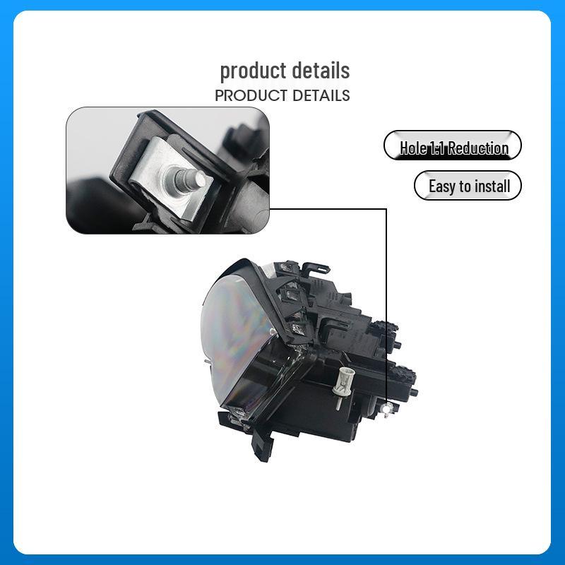 Compatible Headlight for BMW 3 Series E46 (Part Numbers: 63127165769/63127165770)