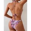Sexy Bikini Badeanzug Bademode Badeanzug Dreieck Bikini Set Damen Biquini Strandbekleidung Zweiteiliger Anzug Schwimmen