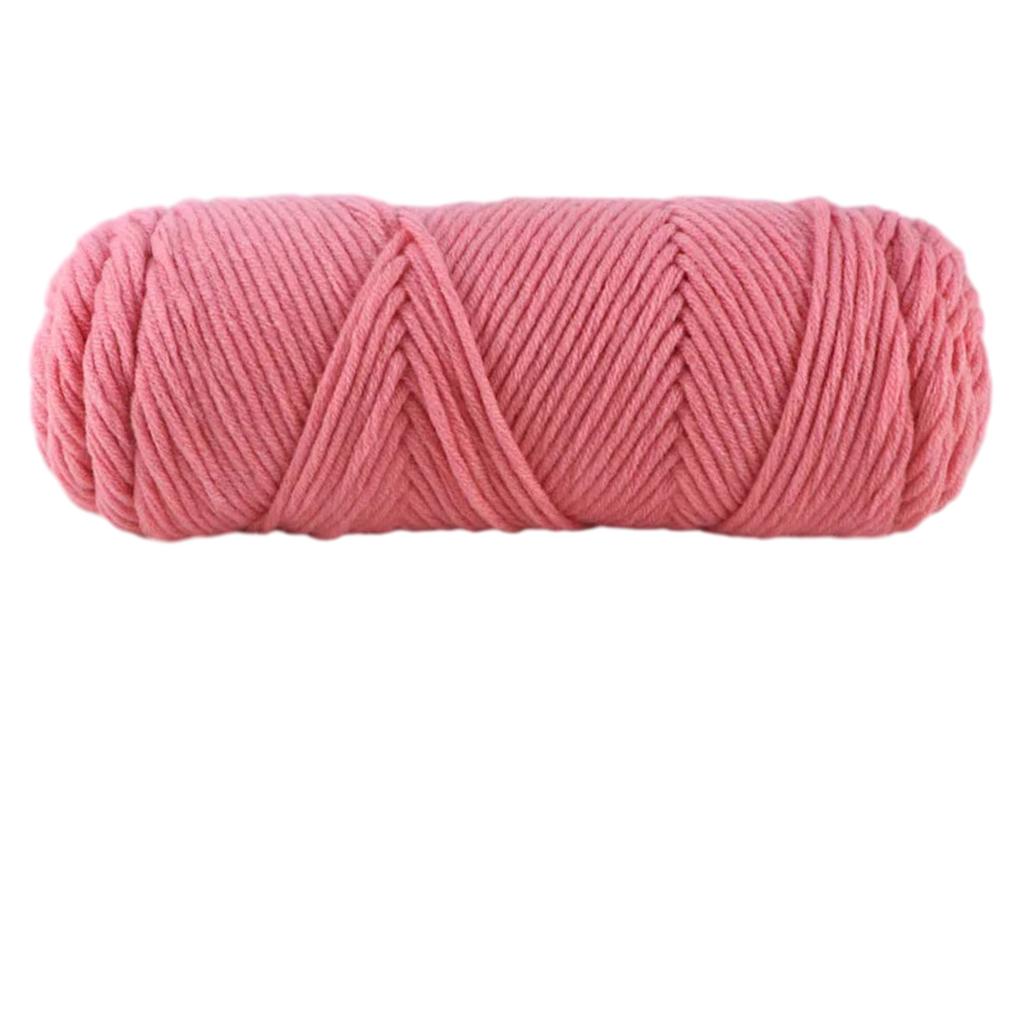 Milk Cotton Thread Colorful Milk Cotton Yarn Soft Comfort Milk Cotton Crochet Knitwear DIY Hand Knitting Yarn Mulitcolor