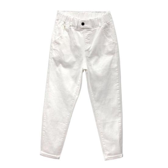 Dámské kalhoty pro volný čas Kalhoty se středním vzrůstem elastický harémové kalhoty Jednobarevné široké nohavice dlouhé kalhoty s kapsami Streetwear
