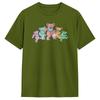 Gratefuls Deads Vintage Dancing Bears Band T Shirts Cotton Top Tees Summer Short Sleeve T Shirt ONeck Harajuku Casual Tshirt