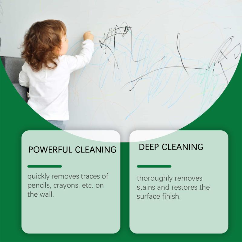 Jue-Fish Wall Cleaning Paste, Waterproof, Renovating, and Stain Removing Wall Cleaner