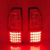 Car Rear LED Light Turn Signal Warning Stop Fog Lamp Tail Light Compatible For Toyota Prado Land Cruiser 90 1997 1998 1999 2000 2001 2002 (Color :