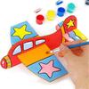 4 Stück Leeres Holzflugzeug zum Zusammenbauen Flugzeugspielzeug Balsaholzflugzeuge Zusammenbau Flugzeugspielzeug Flugzeugmodell Kinderflugzeugspielzeug