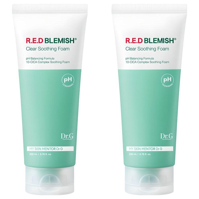 Dr.G Red Blemish Clear Soothing Foam, 200ml, 2 pcs