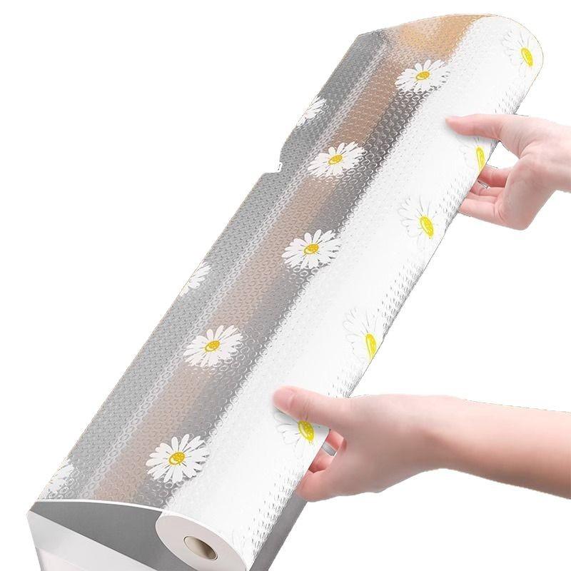 Waterproof Self-Adhesive Drawer and Cabinet Liner - Oilproof, Dustproof, Moisture-Proof Mat for Wardrobes and Kitchens