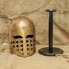 Medieval Crusader Great Helm Handmade Steel Knight Helmet Style Battle Armor Replica for Reenactment Cosplay