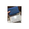 Dior Blauwe denim make-uptas make-uptools draagbaar cadeau voor vriendin