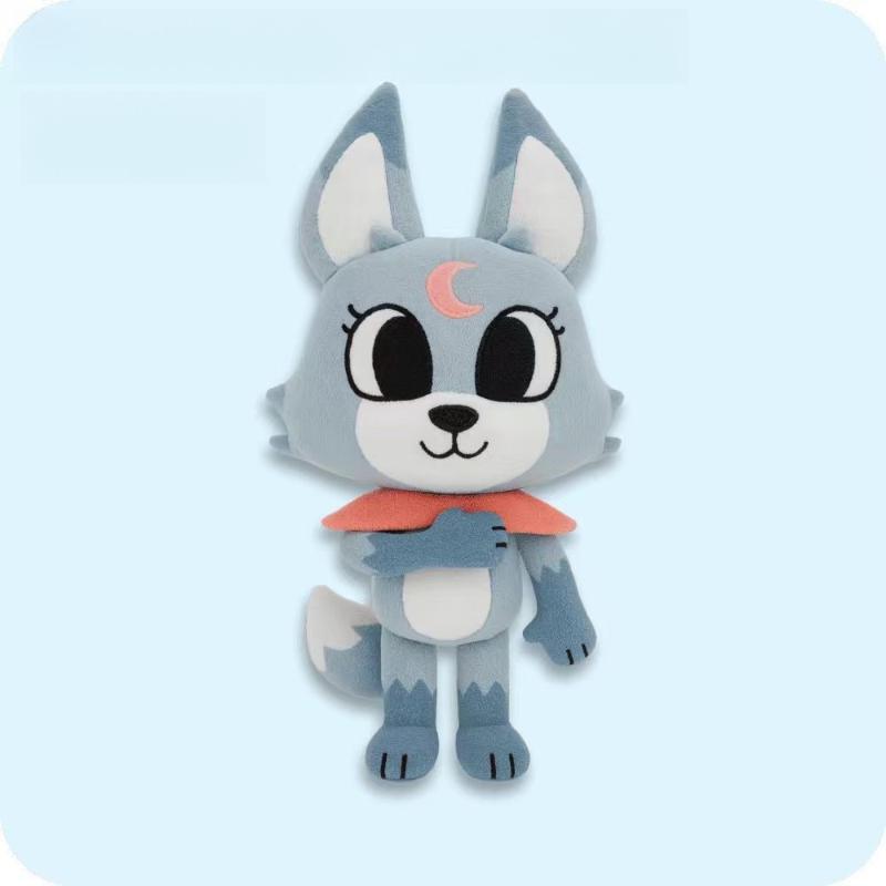 Dandy's World Plush Toons Characters Soft Stuffed Toys Butterfly Bat Flower Girl Moon Fox Plushies Horror Game Merch for Fans Kids Collectible Gifts
