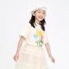 Little MO&Co. Girls' 5A Antibacterial Floral Cotton T-Shirt