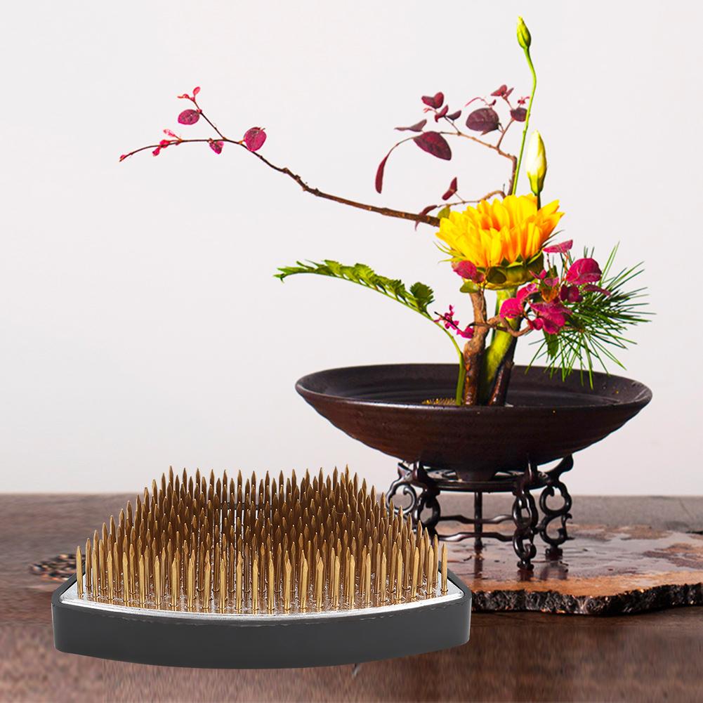 Arc shaped Flower Kenzan Holder Flower Arrangement Needle Pin Arranging Tool Accessories(S )