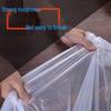 ZISIZ Thickened Disposable Plastic Tablecloth