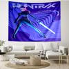 KPop Demon Hunters Print Tapestry - Portable Wall Decor Cloth, for Home, Dorm, Travel, Bedroom, Living Room - Ideal Birthday Housewarming Gift