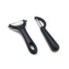 Stainless Steel Melon and Vegetable Peeler with Plastic Handle - Essential Kitchen Gadget