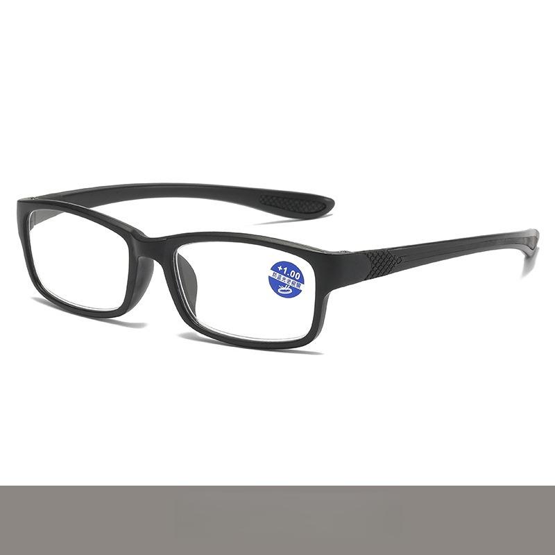 

Male s Classic Square Frames Anti-Blue-Ray Prescription Spectacles Neutral Fashion Prescription Spectacles Customizable Spectacles Single Version&1.56&Anti Blue Ray