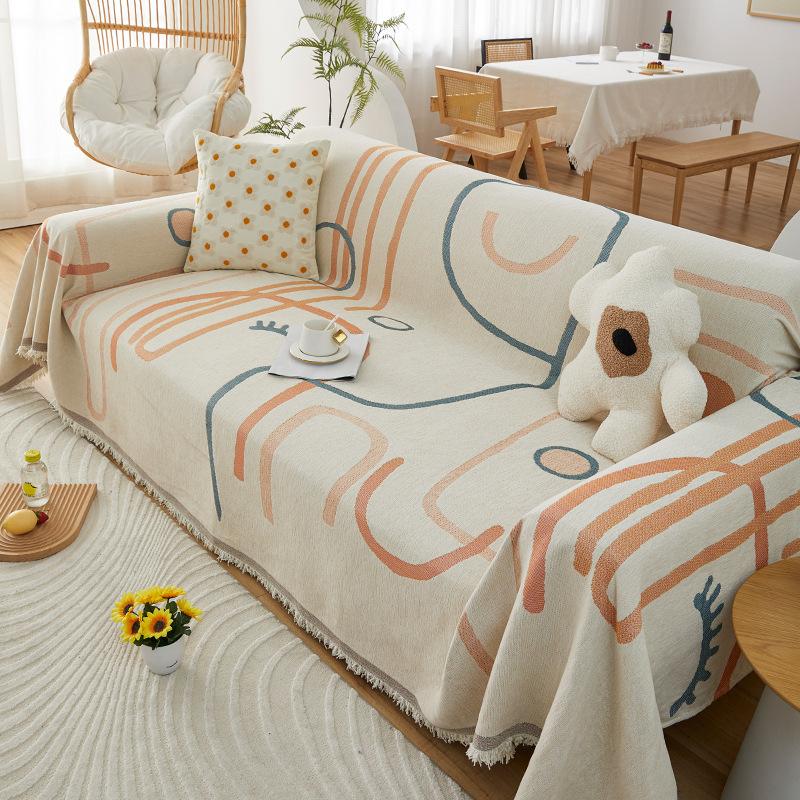 Sofa Towel Four Seasons Universal Non-Slip Seat Cushions Sofa Cover Chenille Sofa Cover Cloth Full Cover Towel
