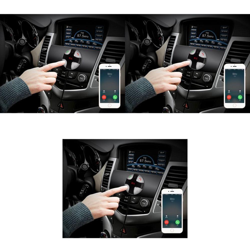Advanced Wireless Bluetooth Fm Transmitter Car Kit With Handsfree Modulator And Mp3 Player
