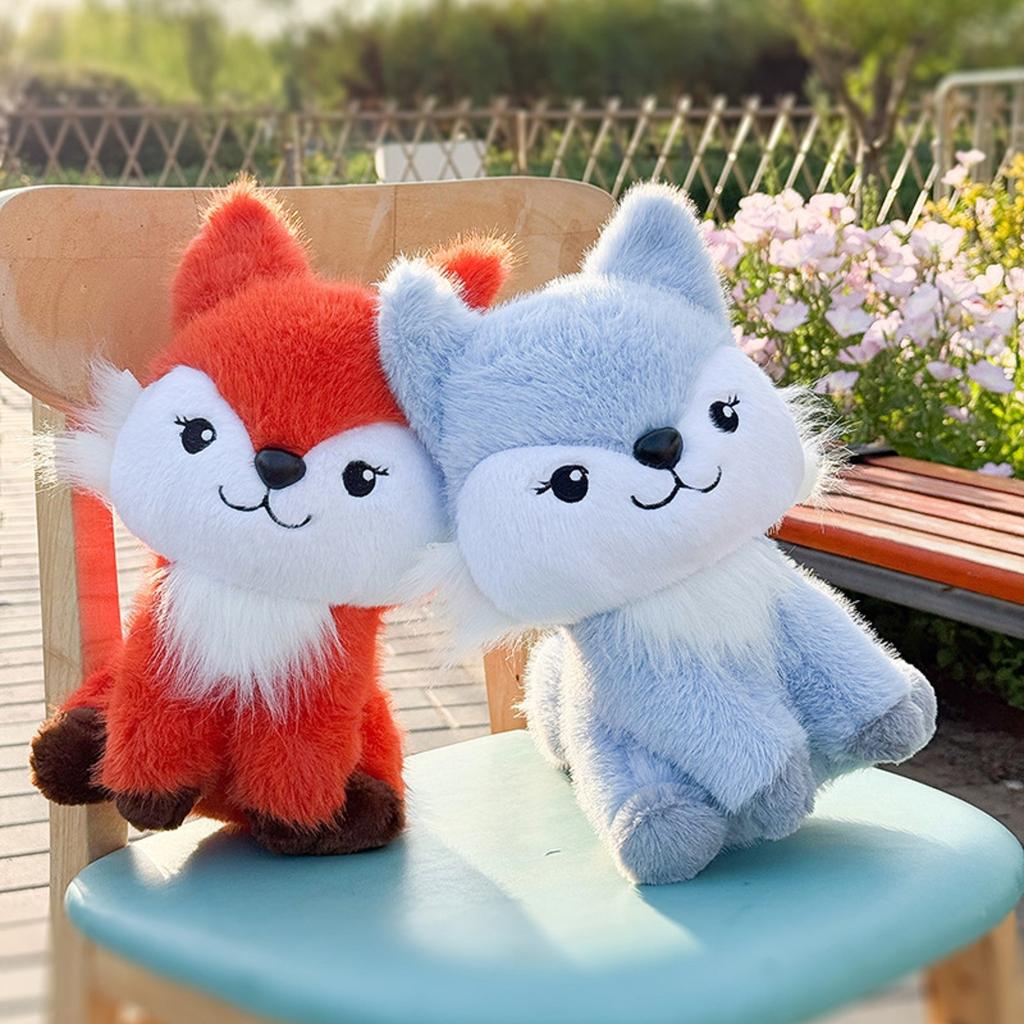 Spirit Foxs Doll Plush Toy Cute Little Foxs Doll Soothing Doll Giving Children And Girls Gifts