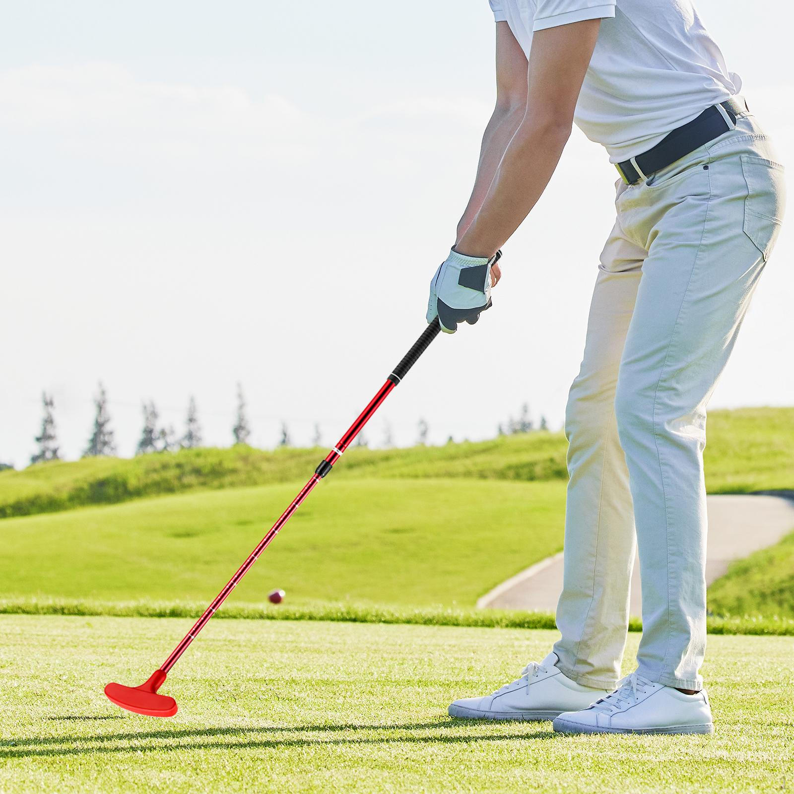 Golf Putter for of All Ages - Adjustable Length and Versatile Design красный