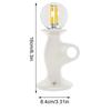 Vintage Lamp Vintage Candle Light Tabletop Lamp Ambient Lighting Rechargeable Home Decor For Birthday Dorm Apartment Bedroom