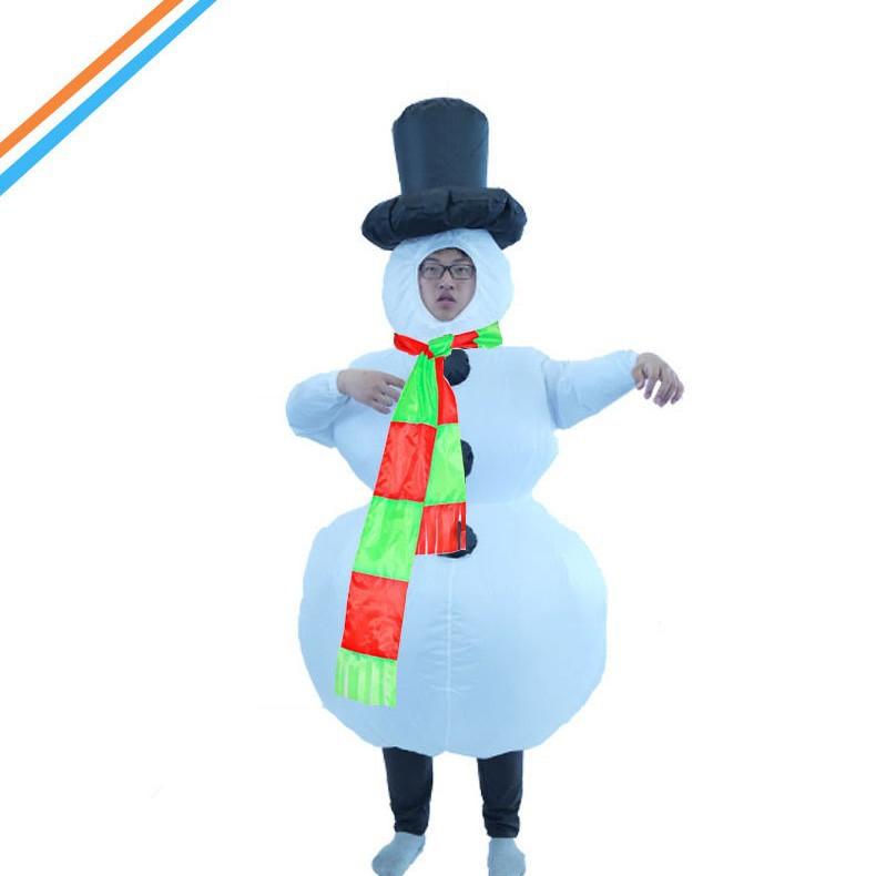 Christmas Elk Gingerbread Man Costume Party Party Atmosphere Props Santa Inflatable Costume