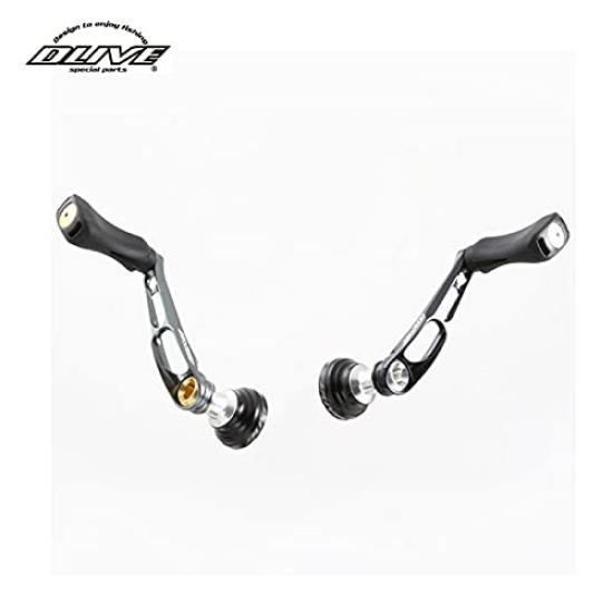 Dlive Fishing Air Steer 38mm Single Gunmetal Gold Type Handle, (Shimano 2)