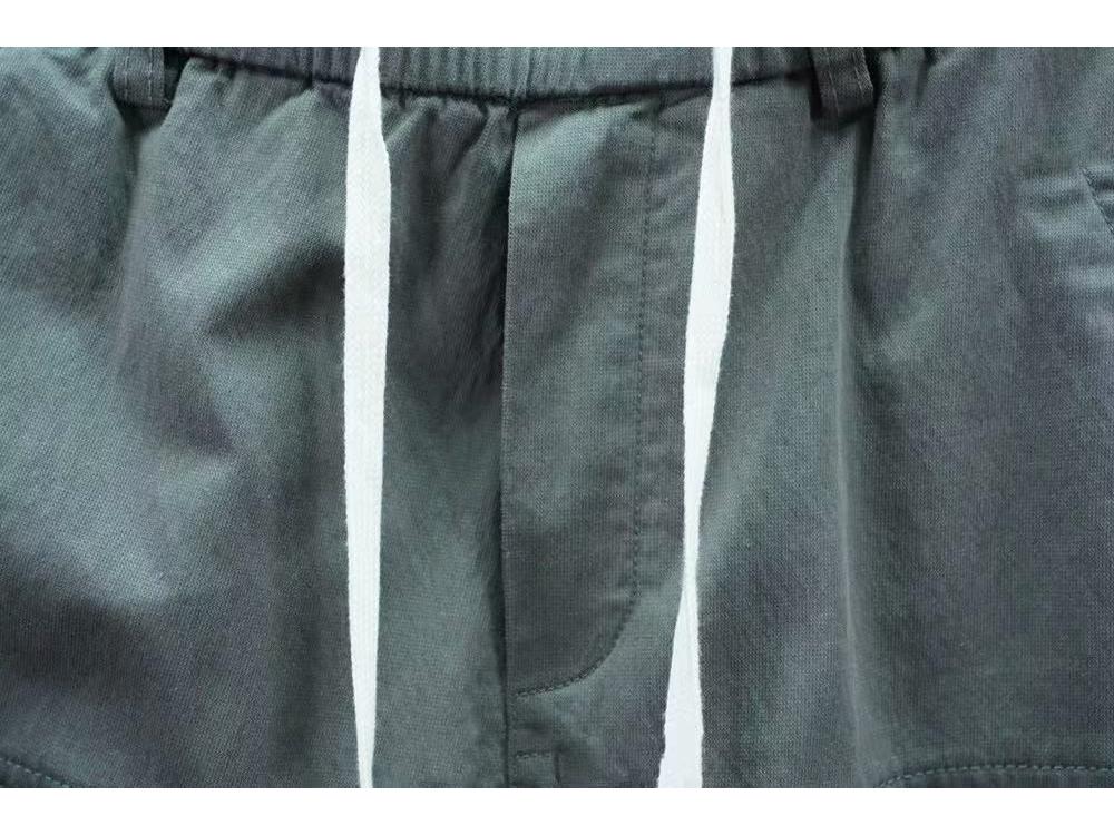 Men's Korean Style Slim Fit Stretch Harem Pants - Casual Nine-Point Trend for Spring & Autumn