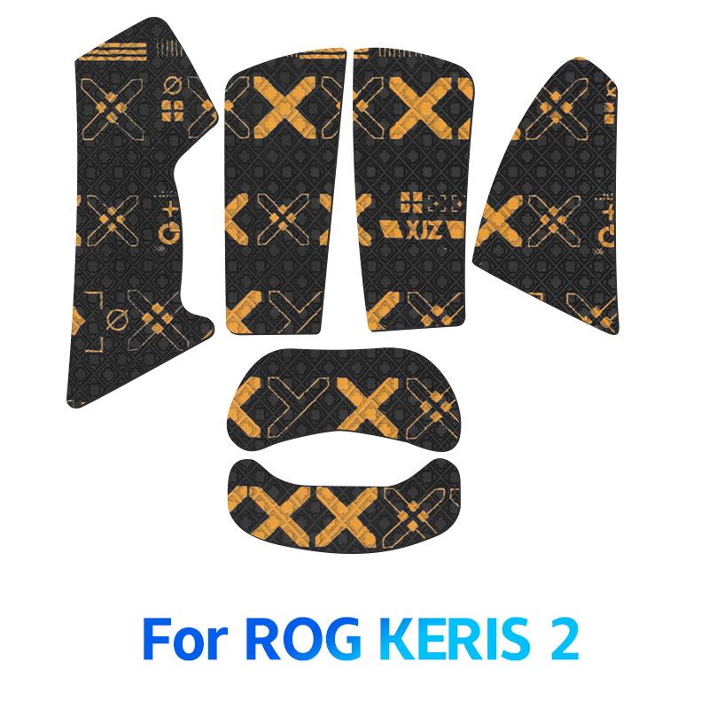 Mouse Grip Tape Sticker Non Slip Suck Sweat For ROG Keris 2/2 Ace Wireless Gaming Mouse Anti-Slip Sticker Gamer Accessories