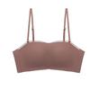 Reggiseno push-up senza spalline con top tubolare antitraccia, antiscivolo, antisbiadimento
