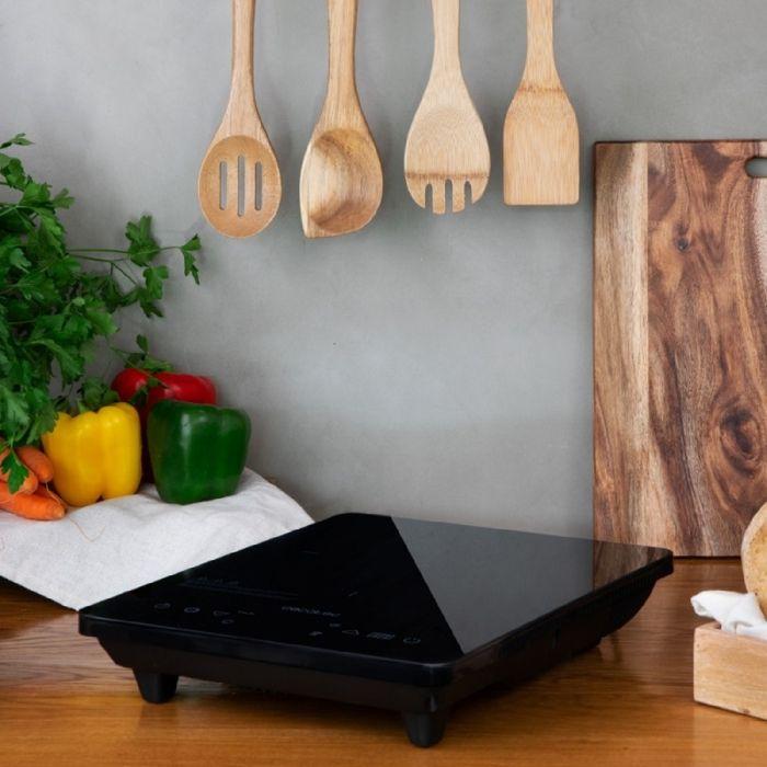 Cecotec Plaque à induction Full Crystal Onyx (noire)