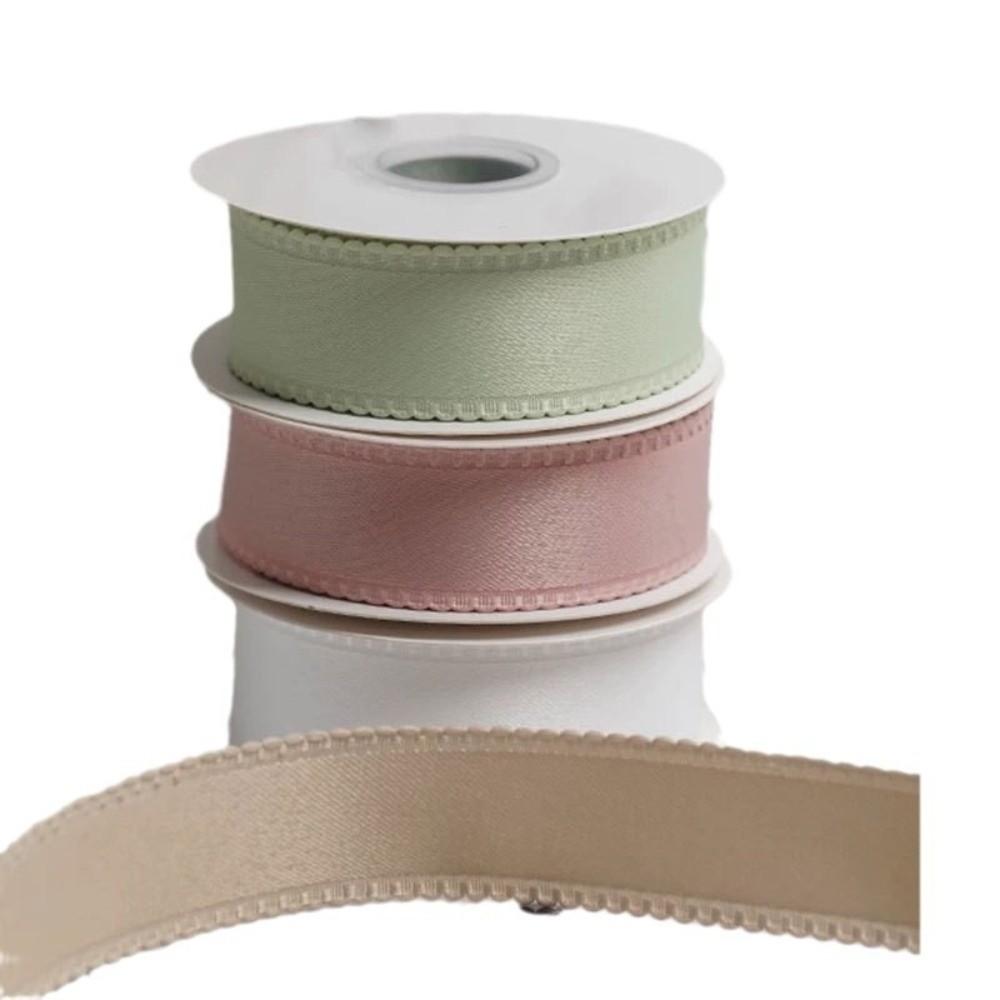 10 Yards 25MM Width Hair Bows Ribbon Single Color Craft Ribbon  Christmas Decoration