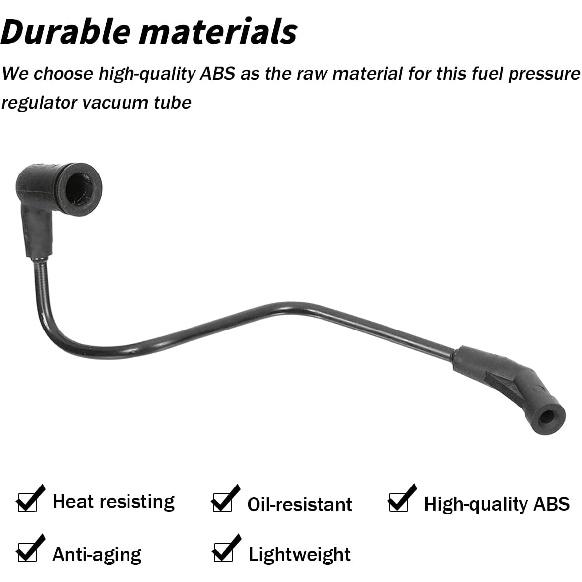 Car Fuel Pressure Regulator Vacuum Hose, OEM#17113556 Automotive Fuel Regulator Vacuum Line Tube for 4.8L 5.3L 6.0L, Universal for Avalanche Yukon