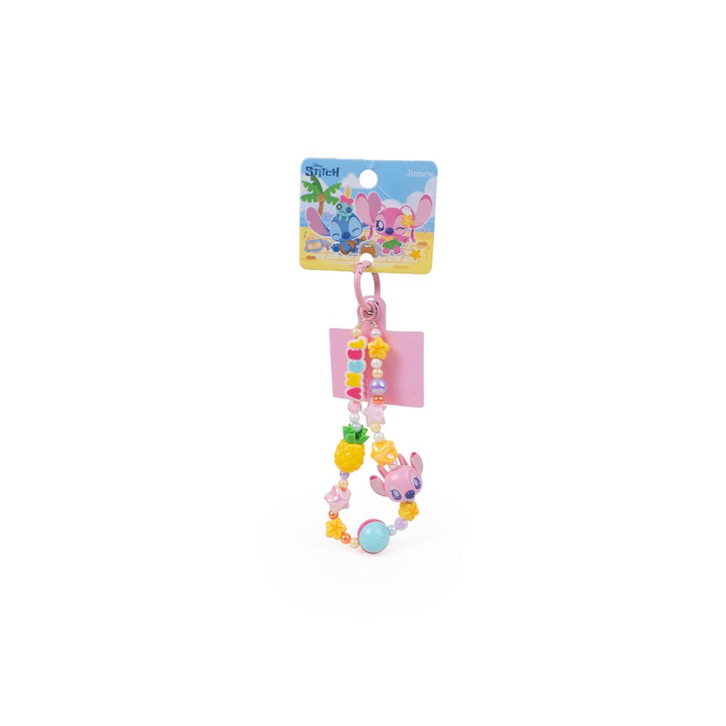 Stitch Summer Beach Series Resin Phone Pendant Keychain For Kids And Teens