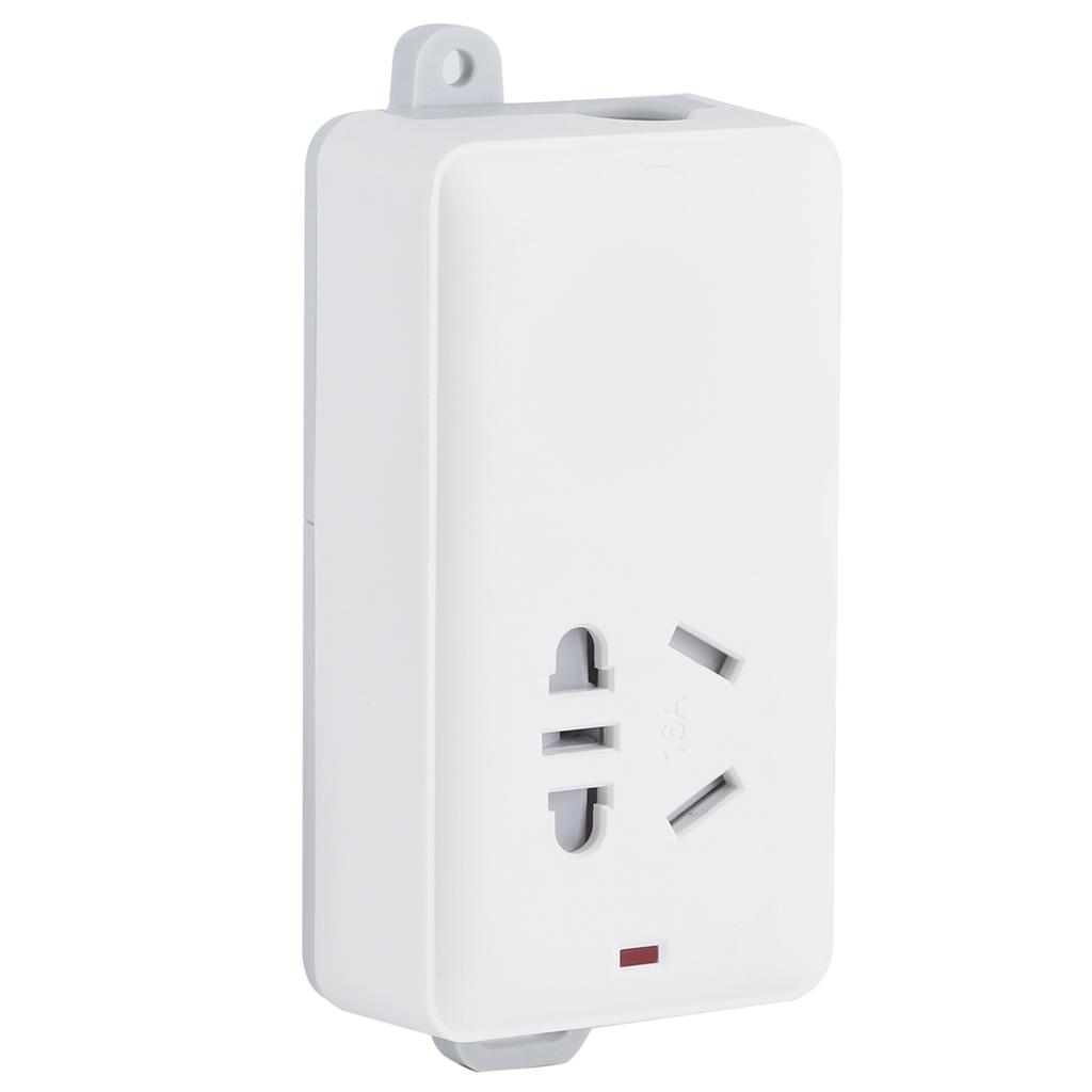 16A 4000W 250V Power Outlet Box AntiLeakage Safe Power Supply Socket Accessory for RV