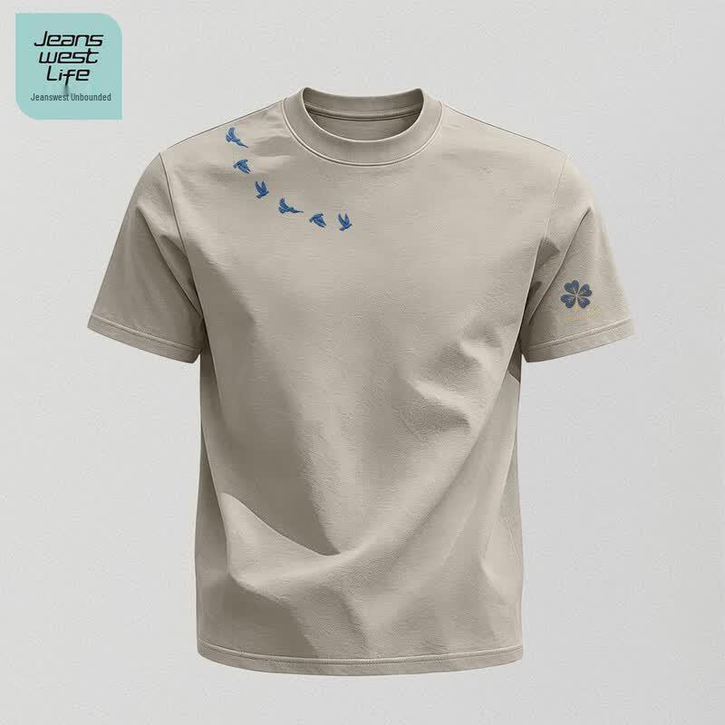 Jeanswest Life Men s Loose Fit Round Neck Cotton T-Shirt 3XL