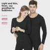 Conjunto de Ropa Interior Térmica 37°: Ropa de Otoño para Mujer sin Costuras, Ajustada y Termorreguladora