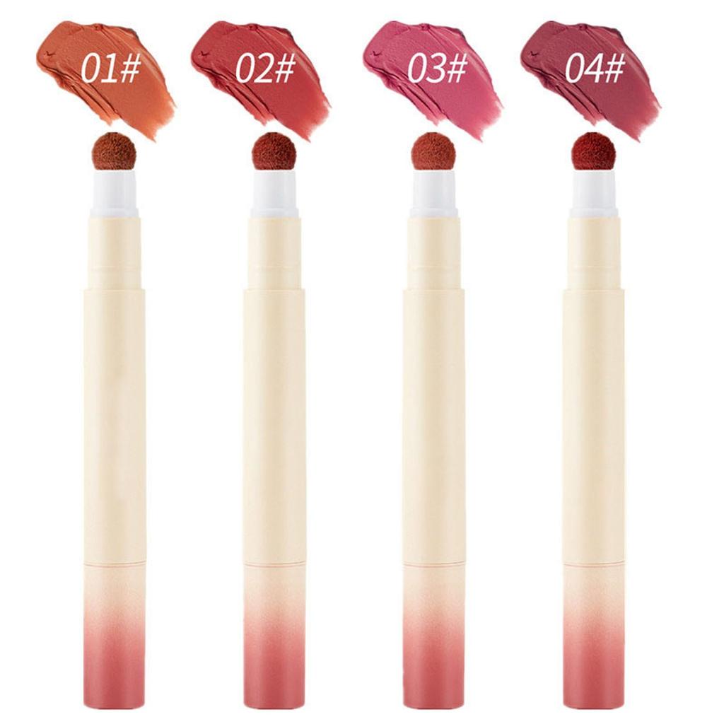 Lip Powder Cream Soft Mist Velvet Lip Glaze Is Not Easy To Stain The Cup And Fade Lip Mud(2g)