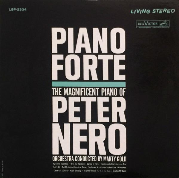 

LP Record PETER NERO - Piano Forte LSP2334 RCA Victor 1961 US Jazz Used